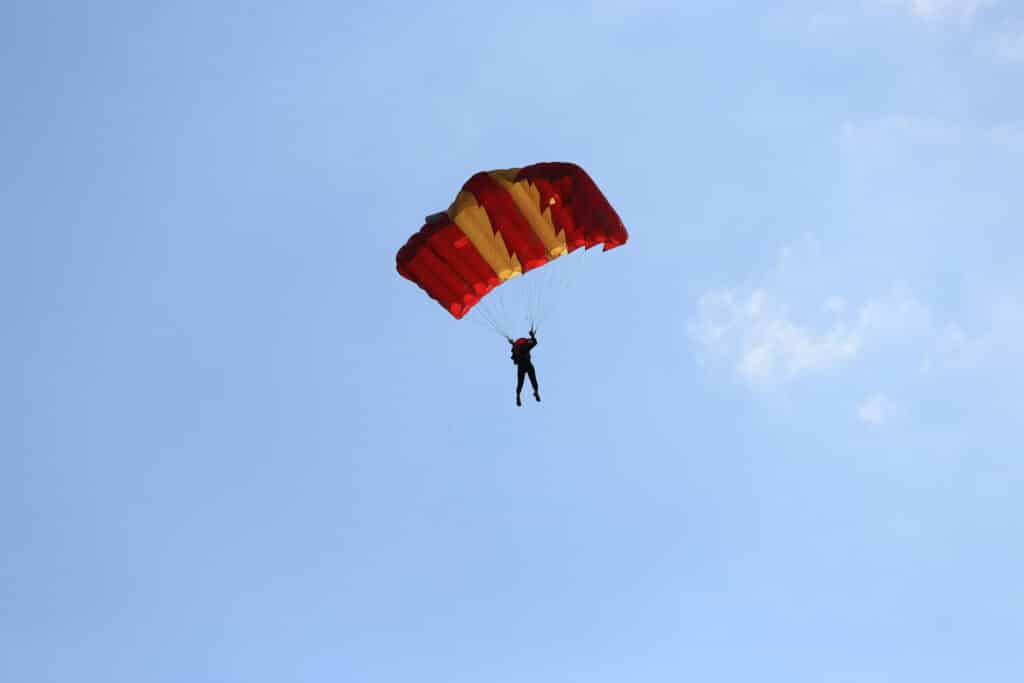 Skydiving Getty