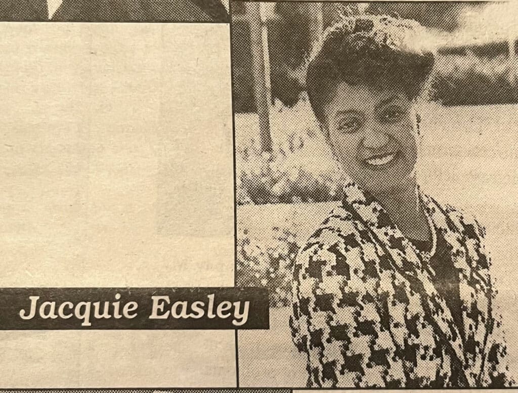 Jacquie Business Record 1995