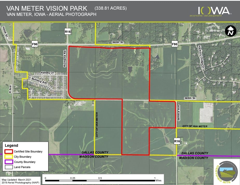 van meter site map