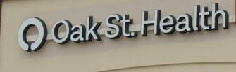 Oak St. Health Sign