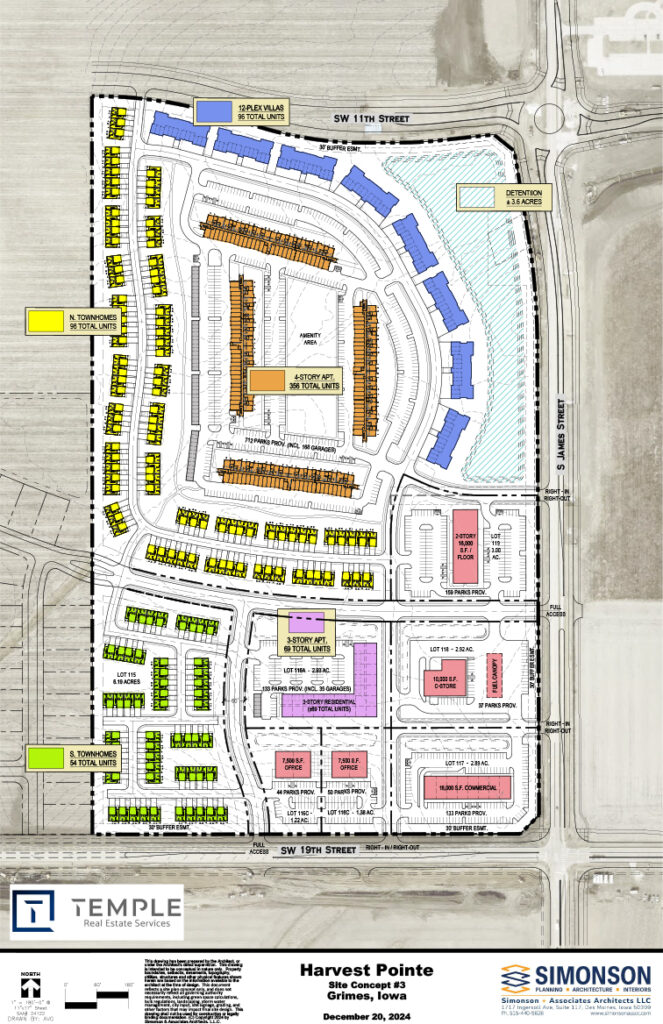 Harvest Pointe Site Concept